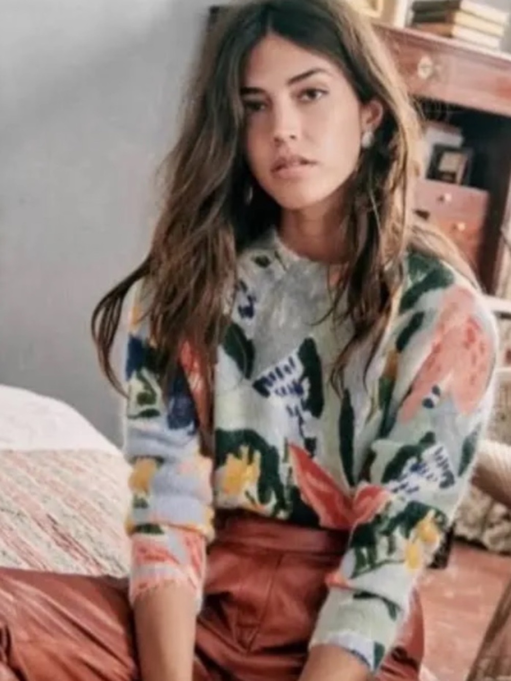 Sezane Salvador Sweater Size L